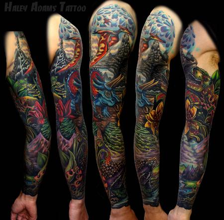 tattoos/ - Dinosaur sleeve - 144167